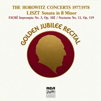 RCA : Horowitz - Golden Jubilee Recital